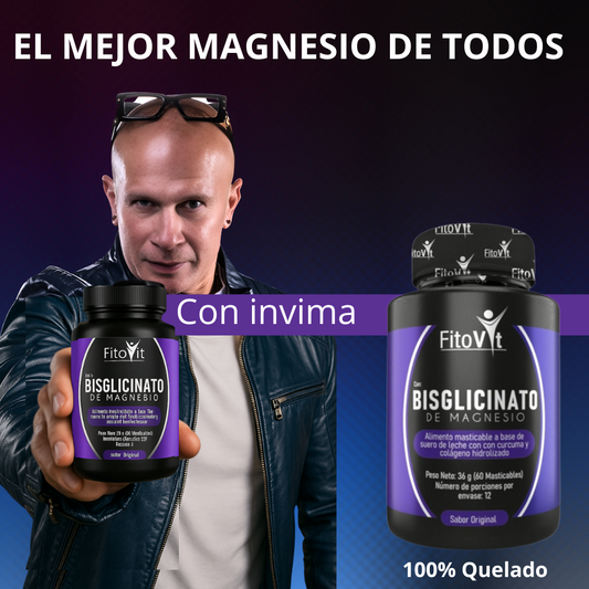BISGLICINATO DE MAGNESIO X2 UNIDADES