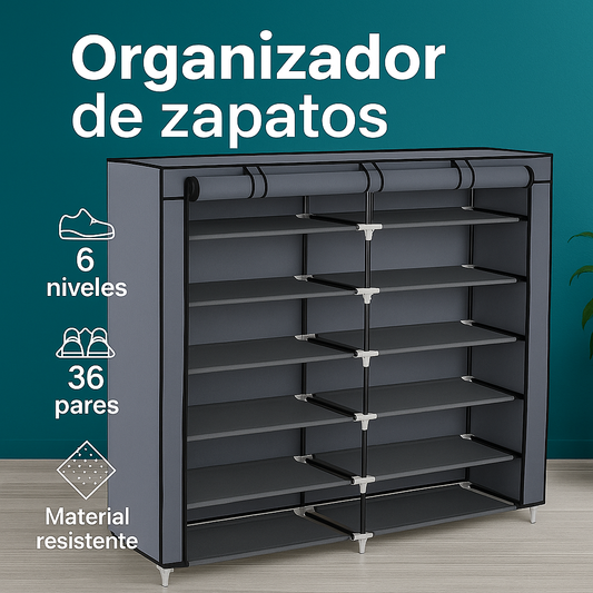 ZAPATERO PARA 36 PARES DE 6 NIVELES
