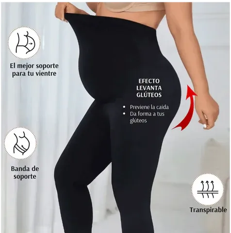Leggins BellyFit™ En tela premium.